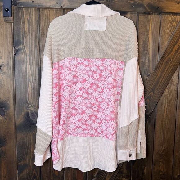 Pol Long Sleeve Thermal Jacket Shirt Shacket - Picture 4 of 6